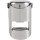 Tappo per bottiglie in acciaio inox con guarnizione in silicone