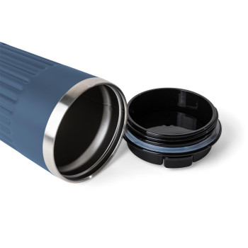 gadget ecologici con logo - Tazza da viaggio in acciaio inossidabile riciclato Chiara 400 ml