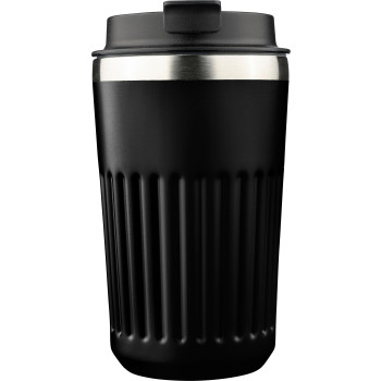 gadget ecologici con logo - Tazza da viaggio in acciaio inossidabile riciclato Chiara 400 ml