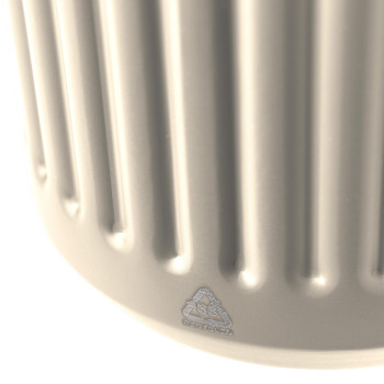 gadget ecologici con logo - Tazza da viaggio in acciaio inossidabile riciclato Chiara 400 ml