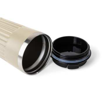 gadget ecologici con logo - Tazza da viaggio in acciaio inossidabile riciclato Chiara 400 ml