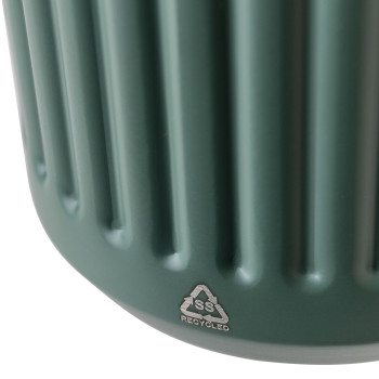 gadget ecologici con logo - Tazza da viaggio in acciaio inossidabile riciclato Chiara 400 ml