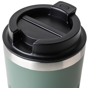 gadget ecologici con logo - Tazza da viaggio in acciaio inossidabile riciclato Chiara 400 ml