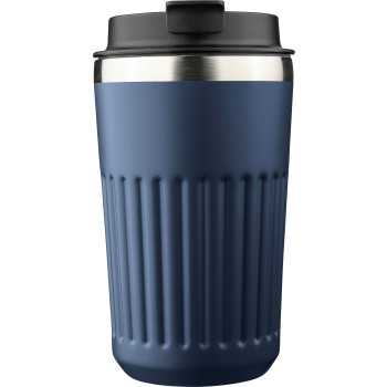 gadget ecologici con logo - Tazza da viaggio in acciaio inossidabile riciclato Chiara 400 ml