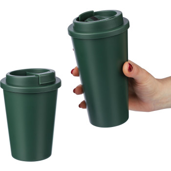 Borraccia personalizzata con logo - Tazza da viaggio in PP capacità 475 ml Mackenzie