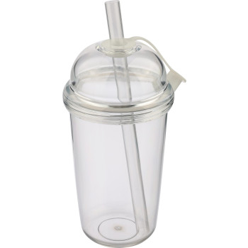 Tazza da viaggio in rPet Glow 500 ml