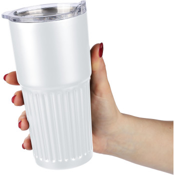 Tazze termiche personalizzate con logo - Tazza da viaggio Kael | Riciclato | 500 ml