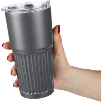 Tazze termiche personalizzate con logo - Tazza da viaggio Kael | Riciclato | 500 ml