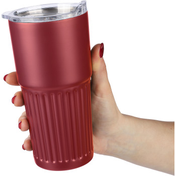 Tazze termiche personalizzate con logo - Tazza da viaggio Kael | Riciclato | 500 ml
