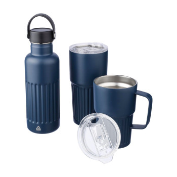 Tazze termiche personalizzate con logo - Tazza da viaggio Kael | Riciclato | 500 ml