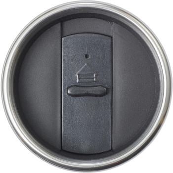 Tazze termiche personalizzate con logo - Tazza da viaggio Sabine | Bambù e acciaio inox | 400 ml