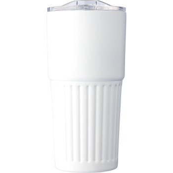 Tazze termiche personalizzate con logo - Tazza in acciaio inossidabile riciclato a doppia parete Kael 500 ml