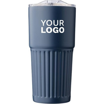 Tazze termiche personalizzate con logo - Tazza in acciaio inossidabile riciclato a doppia parete Kael 500 ml