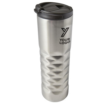 Tazze termiche personalizzate con logo - Tazza  in acciaio inox, capacità 460 ml Kamir