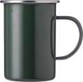 Tazza smaltata Ayden | Bordo in acciaio inox | 450 ml
