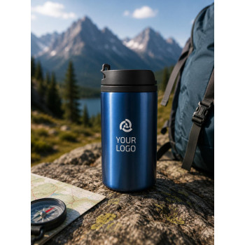 Tazze termiche personalizzate con logo - Tazza termica a doppia parete Gisela | 300 ml
