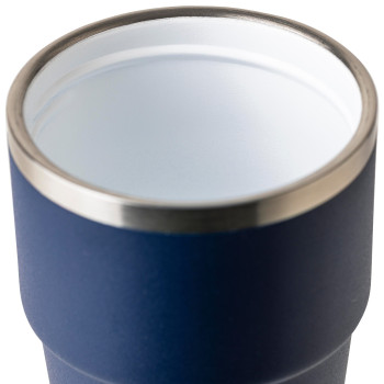 gadget ecologici con logo - Tazza termica a doppia parete in acciaio inox riciclato 175 ml Oli