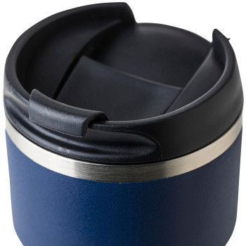 gadget ecologici con logo - Tazza termica a doppia parete in acciaio inox riciclato 175 ml Oli