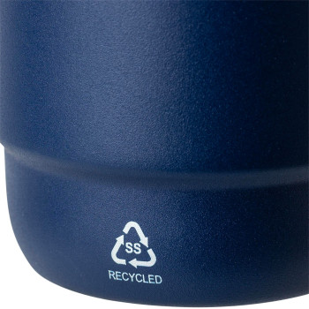 gadget ecologici con logo - Tazza termica a doppia parete in acciaio inox riciclato 180 ml Lilia
