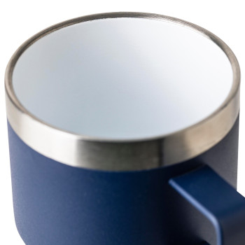 gadget ecologici con logo - Tazza termica a doppia parete in acciaio inox riciclato 180 ml Lilia