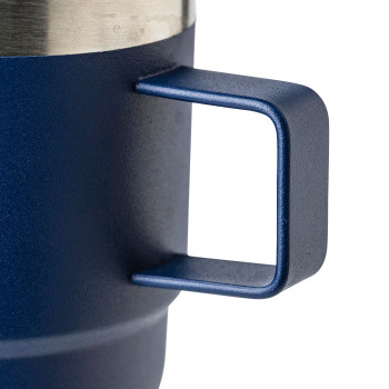 gadget ecologici con logo - Tazza termica a doppia parete in acciaio inox riciclato 180 ml Lilia