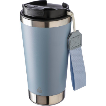 Tazze termiche personalizzate con logo - Tazza termica a doppia parete Kayla | Riciclata | 500 ml