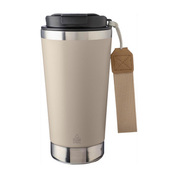 Tazze termiche personalizzate con logo - Tazza termica a doppia parete Kayla | Riciclata | 500 ml
