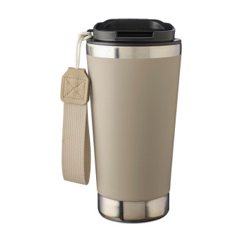 Tazze termiche personalizzate con logo - Tazza termica a doppia parete Kayla | Riciclata | 500 ml