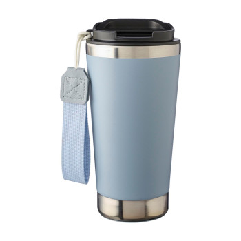 Tazze termiche personalizzate con logo - Tazza termica a doppia parete Kayla | Riciclata | 500 ml