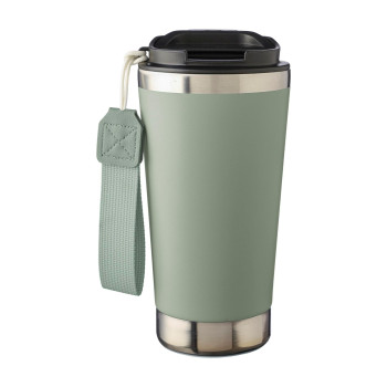 Tazze termiche personalizzate con logo - Tazza termica a doppia parete Kayla | Riciclata | 500 ml