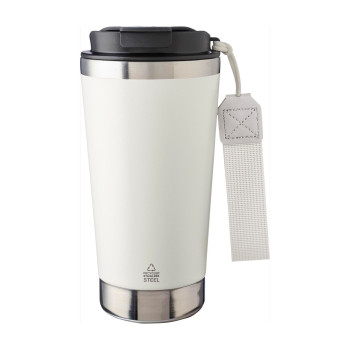 Tazze termiche personalizzate con logo - Tazza termica a doppia parete Kayla | Riciclata | 500 ml