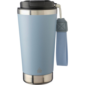 Tazze termiche personalizzate con logo - Tazza termica a doppia parete Kayla | Riciclata | 500 ml
