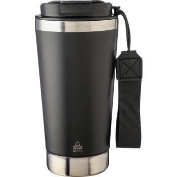Tazze termiche personalizzate con logo - Tazza termica a doppia parete Kayla | Riciclata | 500 ml
