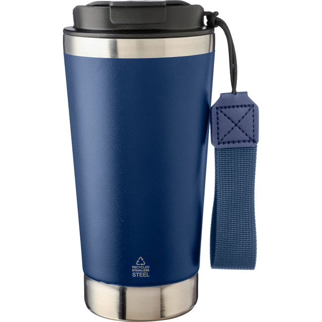 Tazze termiche personalizzate con logo - Tazza termica a doppia parete Kayla | Riciclata | 500 ml