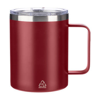 Tazze termiche personalizzate con logo - Tazza termica a doppia parete Renate | Riciclata | 300 ml