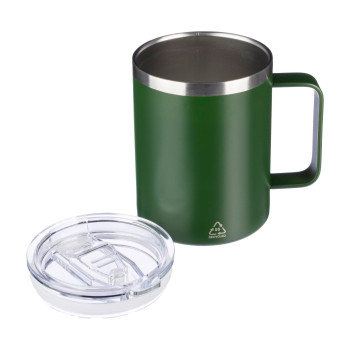 Tazze termiche personalizzate con logo - Tazza termica a doppia parete Renate | Riciclata | 300 ml