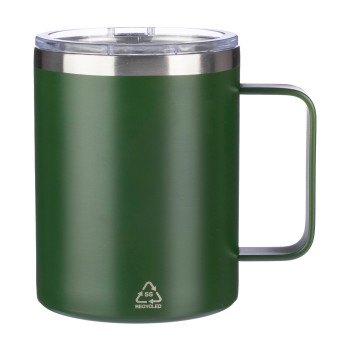 Tazze termiche personalizzate con logo - Tazza termica a doppia parete Renate | Riciclata | 300 ml