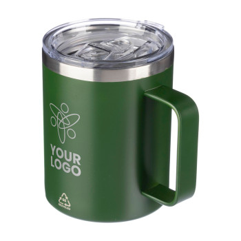 Tazze termiche personalizzate con logo - Tazza termica a doppia parete Renate | Riciclata | 300 ml