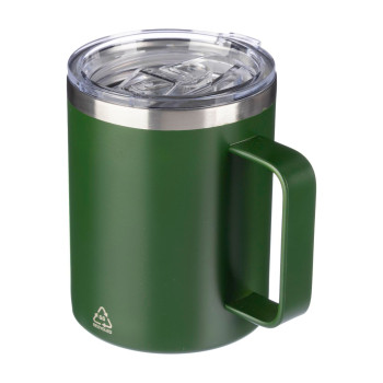 Tazze termiche personalizzate con logo - Tazza termica a doppia parete Renate | Riciclata | 300 ml