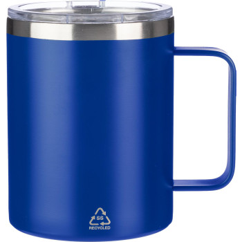 gadget ecologici con logo - Tazza termica a doppia parete Renate | Riciclata | 300 ml
