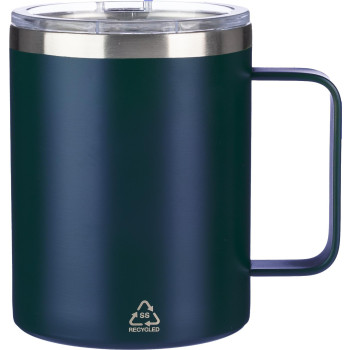gadget ecologici con logo - Tazza termica a doppia parete Renate | Riciclata | 300 ml