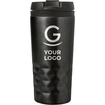 Tazze termiche personalizzate con logo - Tazza termica da viaggio Impression doppia parete acciaio inox 300 ml