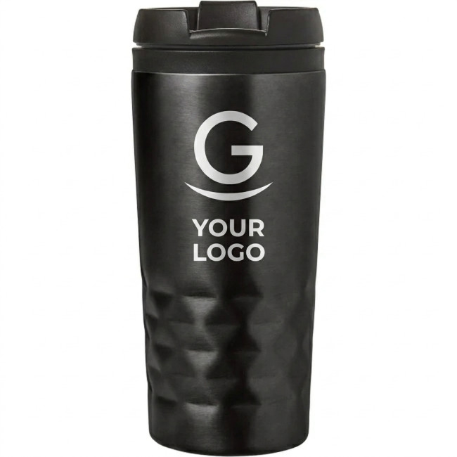 Tazze termiche personalizzate con logo - Tazza termica da viaggio Impression doppia parete acciaio inox 300 ml