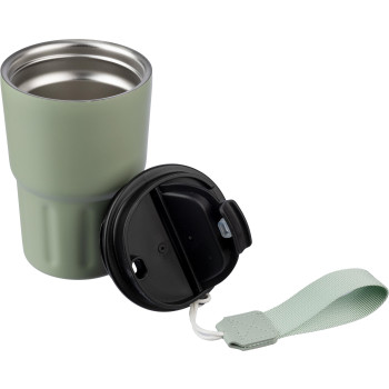 Tazze termiche personalizzate con logo - Tazza termica in acciaio inossidabile a doppia parete Louisa
