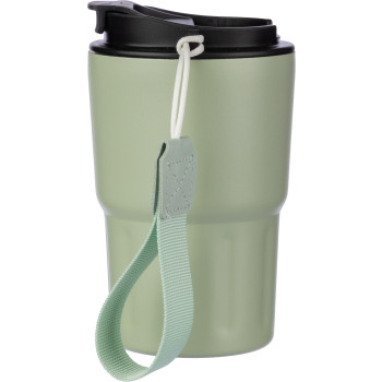 Tazze termiche personalizzate con logo - Tazza termica in acciaio inossidabile a doppia parete Louisa