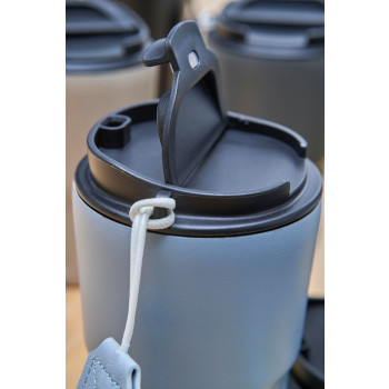 Tazze termiche personalizzate con logo - Tazza termica in acciaio inossidabile a doppia parete Louisa