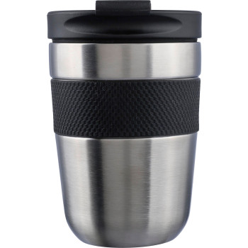 Tazze termiche personalizzate con logo - Tazza termica Keith | Acciaio inox | 300 ml | Grip in silicone