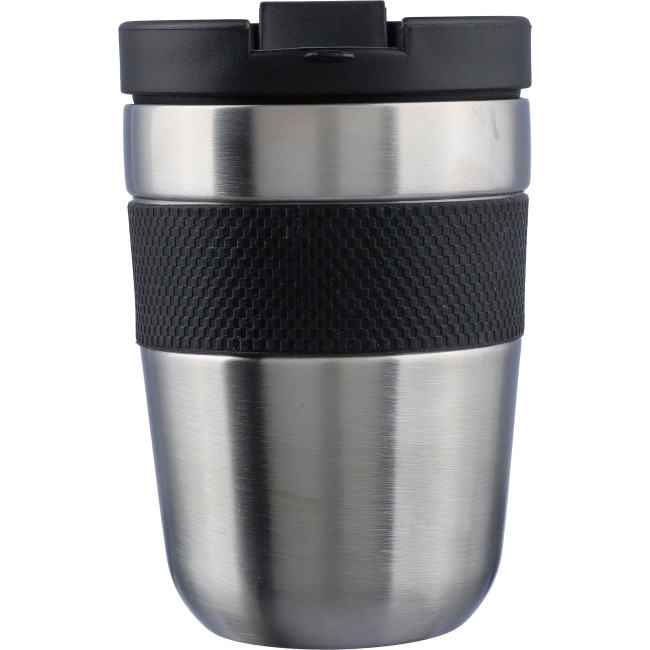 Tazze termiche personalizzate con logo - Tazza termica Keith | Acciaio inox | 300 ml | Grip in silicone