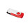 USB flash drive compatto 4GB con meccanismo rotante in metallo