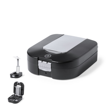 Set di attrezzi multifunzione personalizzabile con lampada LED e 30 accessori